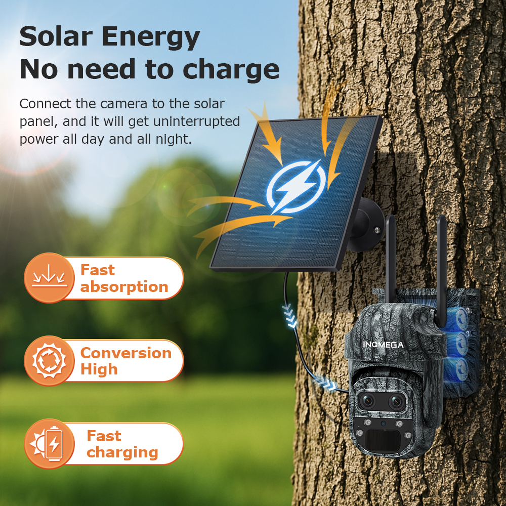 4K 8MP 4G SIM WIFI Solar Power - Outdoor Hunting Camera Wifi のレビューと価格