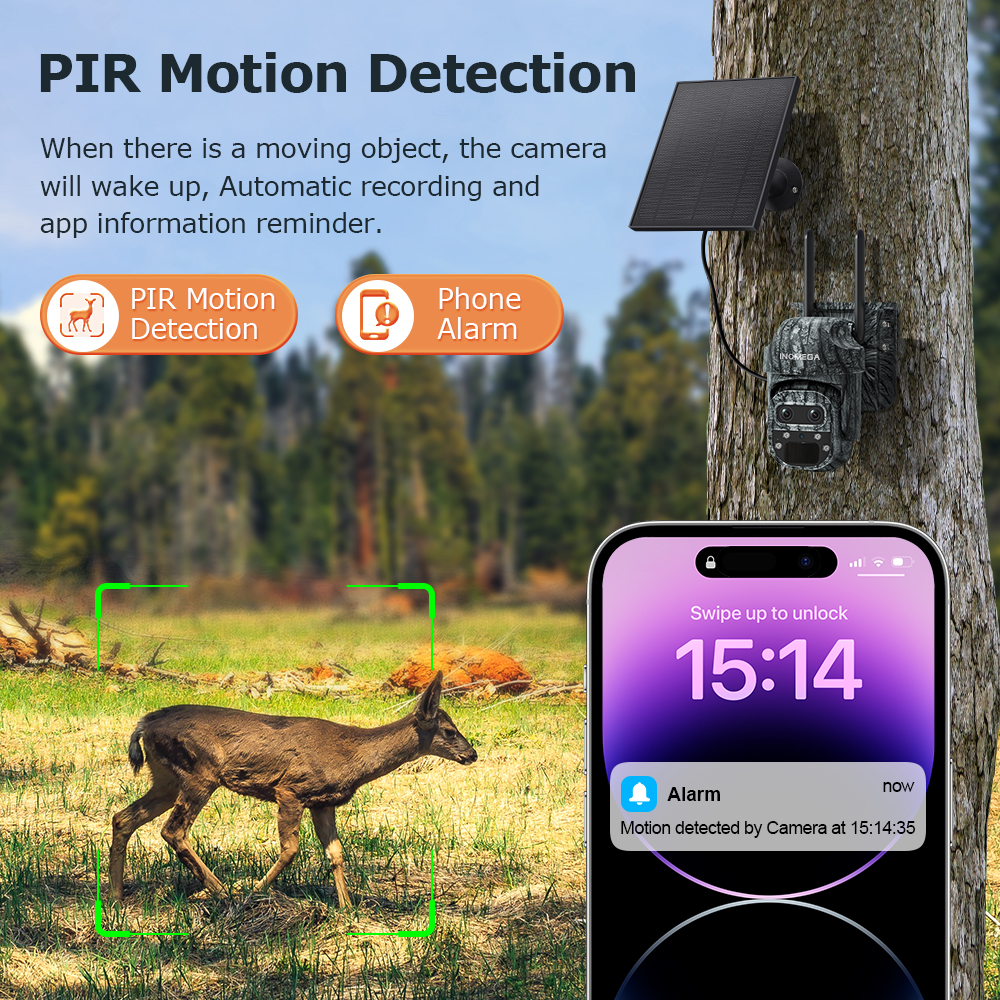 4K 8MP 4G SIM WIFI Solar Power - Outdoor Hunting Camera Wifi のレビューと価格