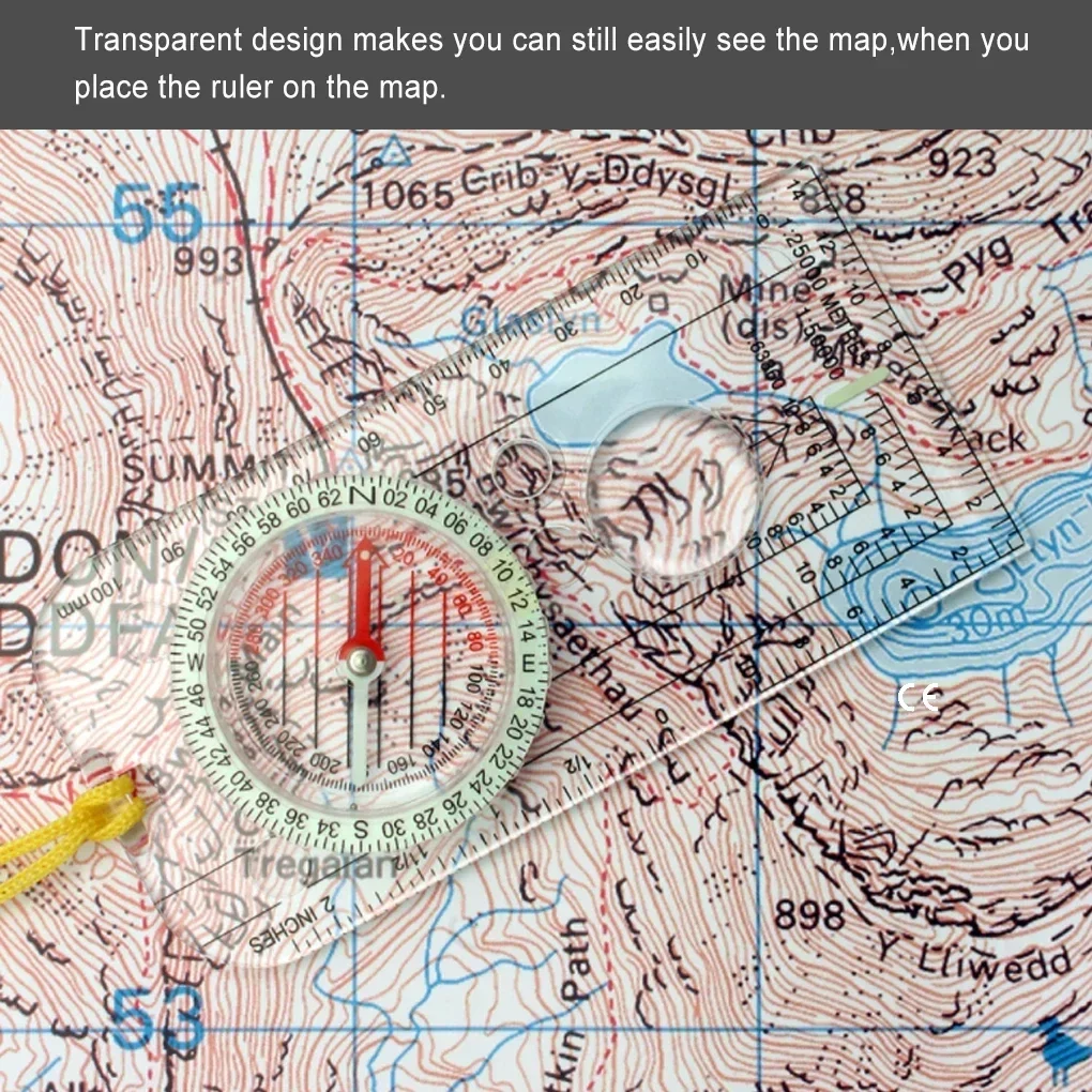 Compass Navigation Map Ruler R - Outdoor Hunting Maps のレビューと価格