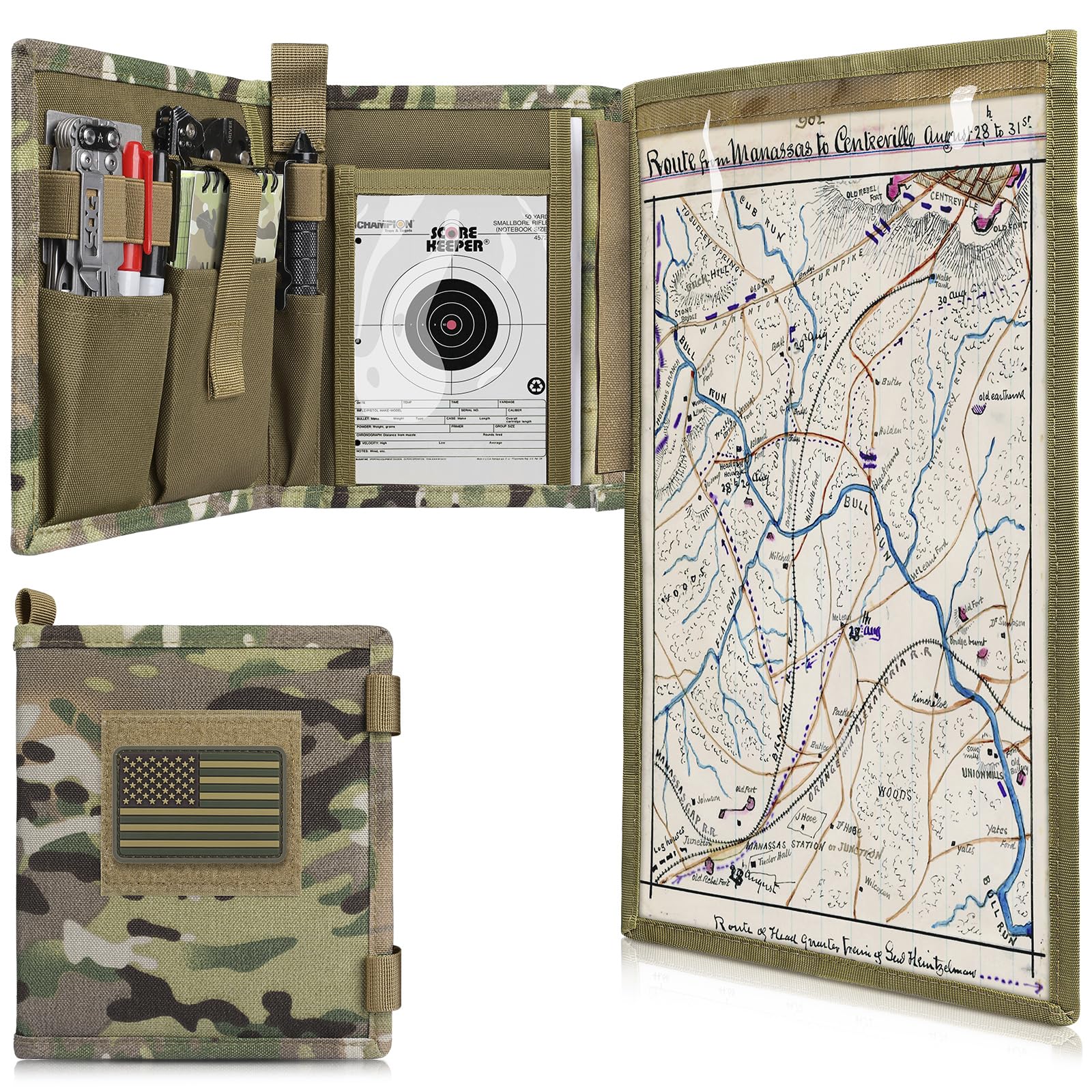 Tactical Pouch Military Map Ca - Outdoor Hunting Maps のレビューと価格