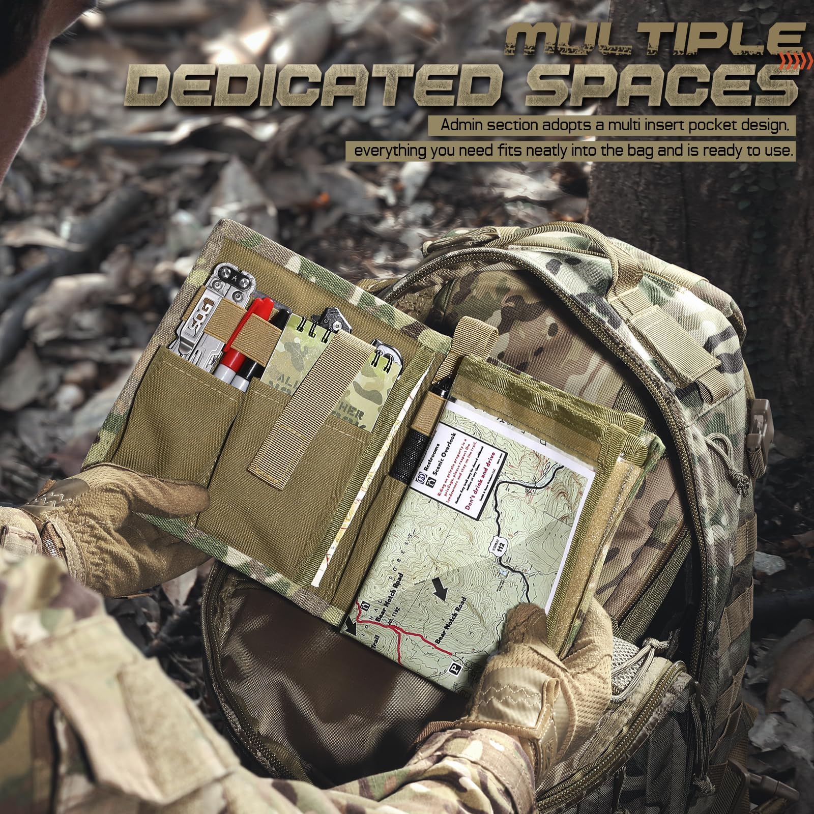 Tactical Pouch Military Map Ca - Outdoor Hunting Maps のレビューと価格