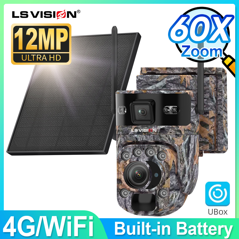 LS VISION 60X Zoom Trail Camer - Outdoor Hunting Camera Wifi のレビューと価格