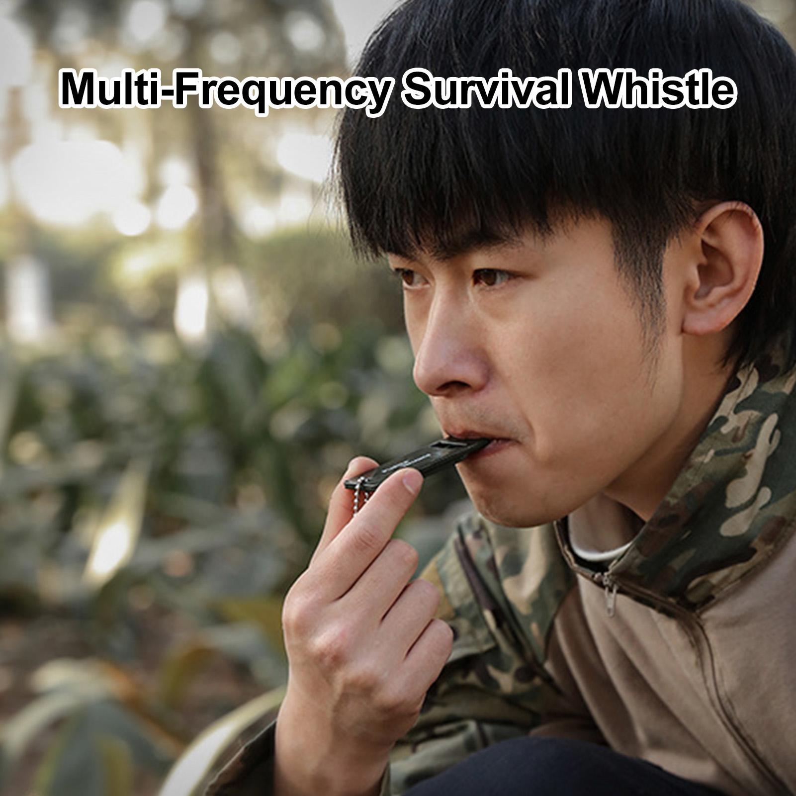 1PCS 3-Frequency Whistle High  - Hunting Outdoor Gear のレビューと価格