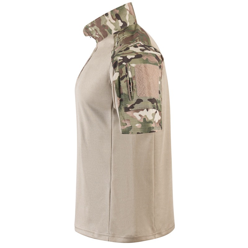 Camo Tactical Shirt Short Slee - Outdoor Hunting T Shirts のレビューと価格