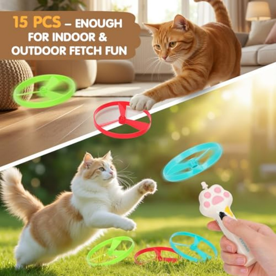 15 PCS Flying Spinners for Dis - Outdoor Hunting Launcher のレビューと価格