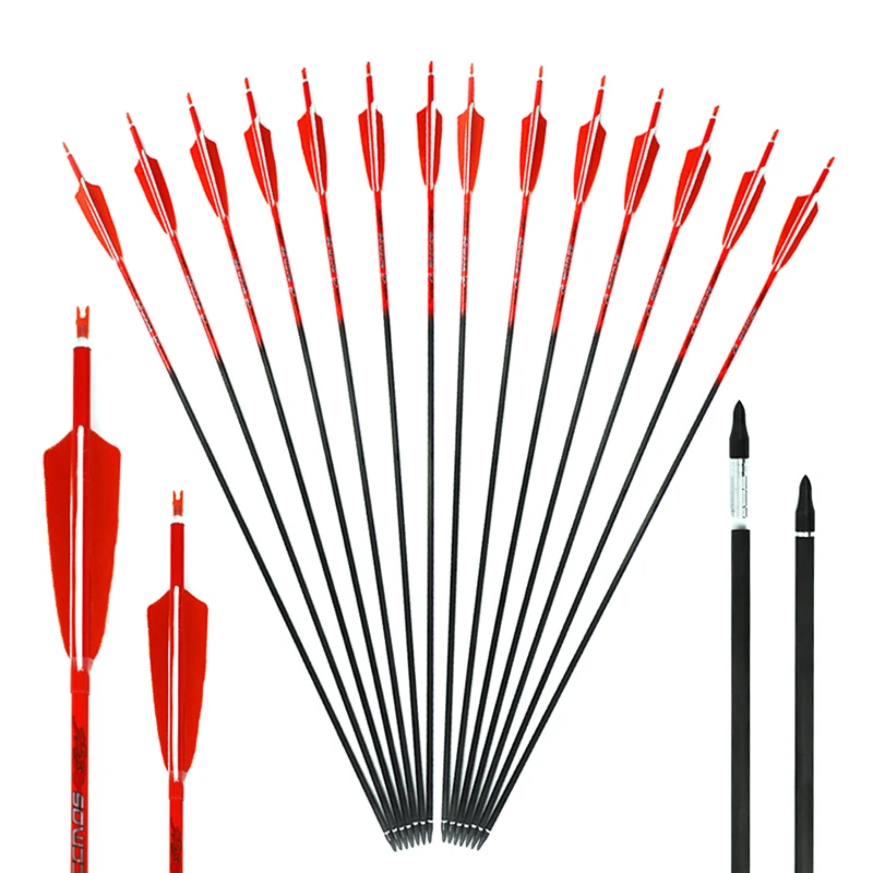 6pc/12pc/24pcs ID6.2mm Pure Ca - Arrow Carbon Shaft のレビューと価格