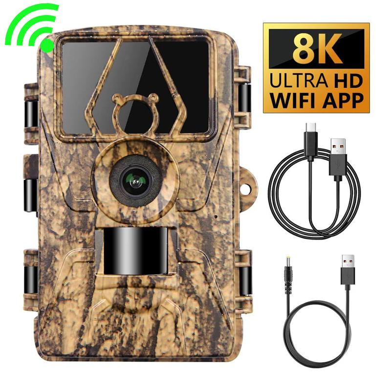 8k Wifi Waterproof Tracking Ca - Outdoor Hunting Camera Wifi のレビューと価格