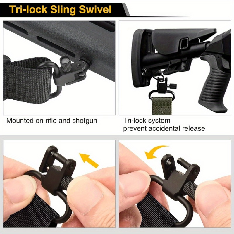 Shotgun Sling 550 Paracord Rif - Rifle Sling Swivel のレビューと価格