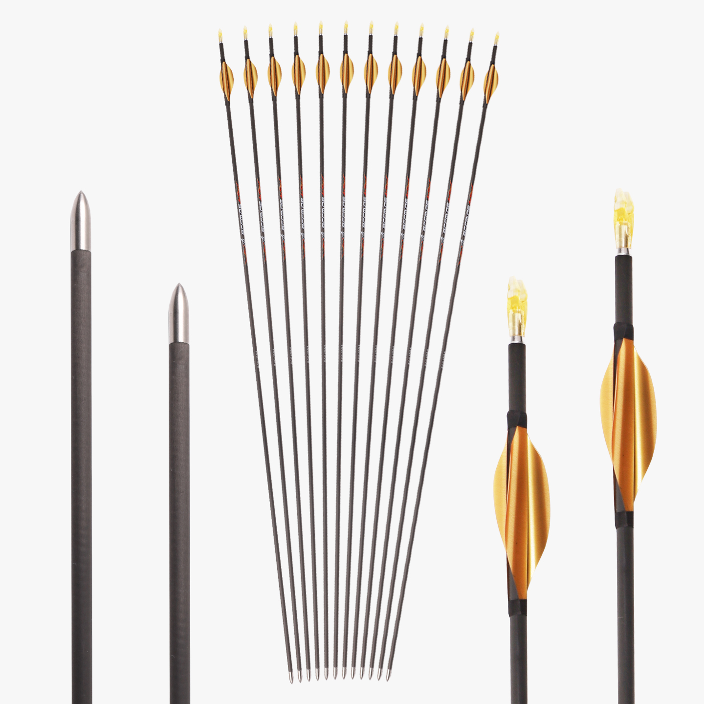 ID 4.2 mm Straightness 0.003 P - Arrow Carbon Shaft のレビューと価格