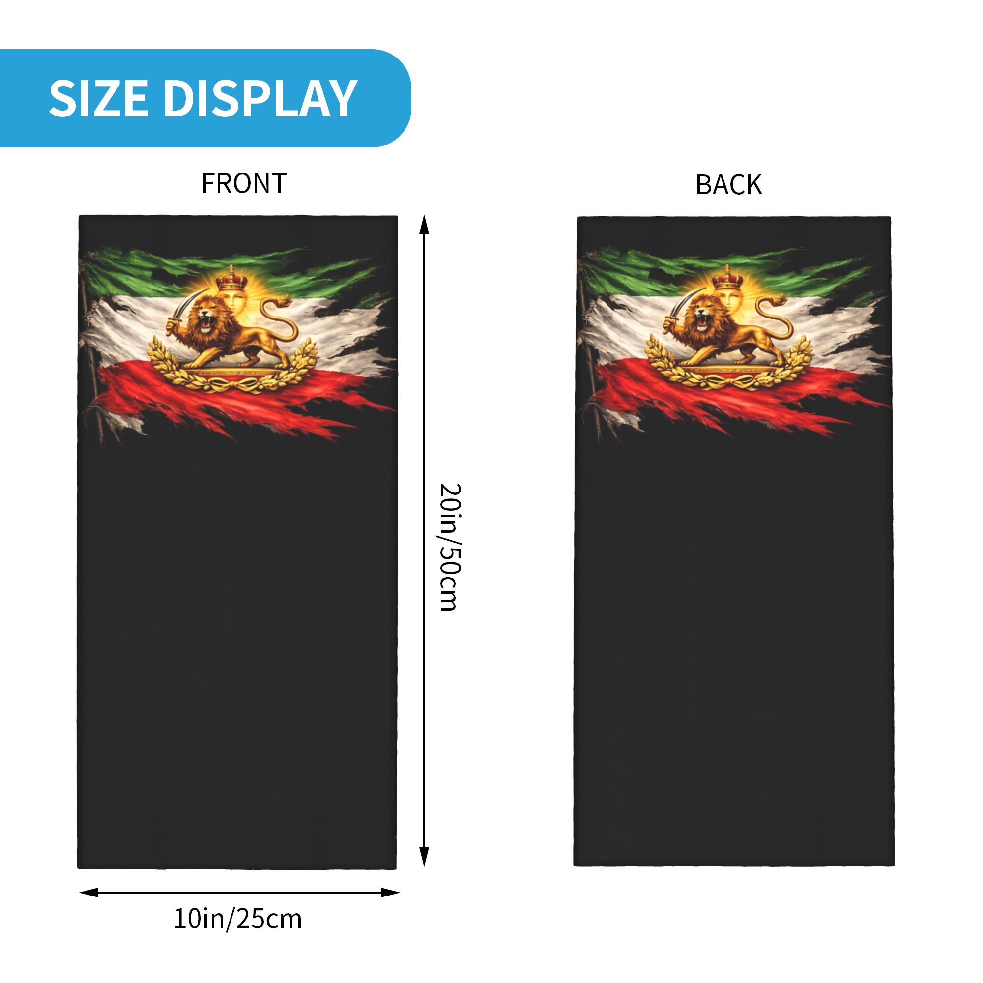 Iran Flag with Lion and Sun Em - Hunting Fishing Outdoor のレビューと価格