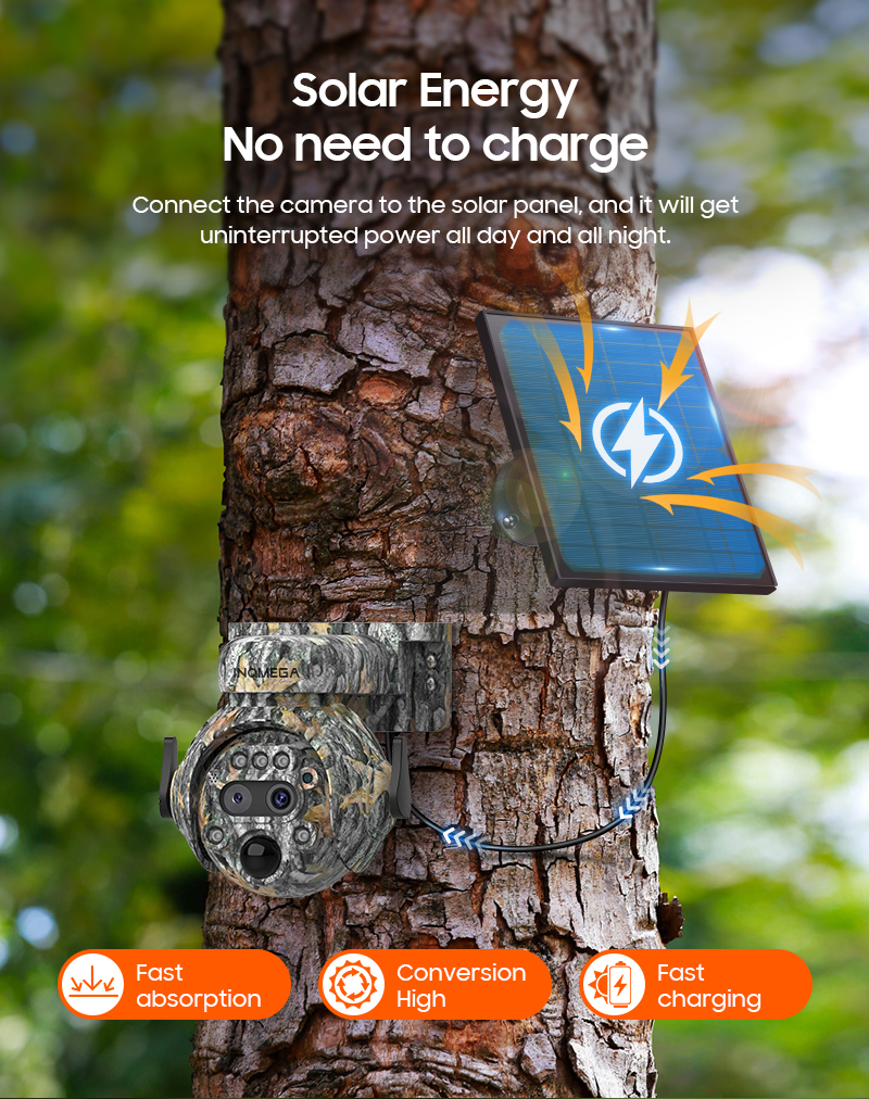 INQMEGA 4K 4G SIM Solar Securi - Outdoor Hunting Camera Wifi のレビューと価格