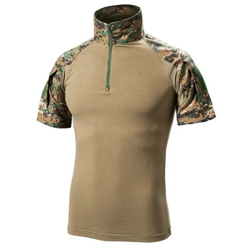 Tactical T-Shirts Men Sport Ou - Outdoor Hunting T Shirts のレビューと価格