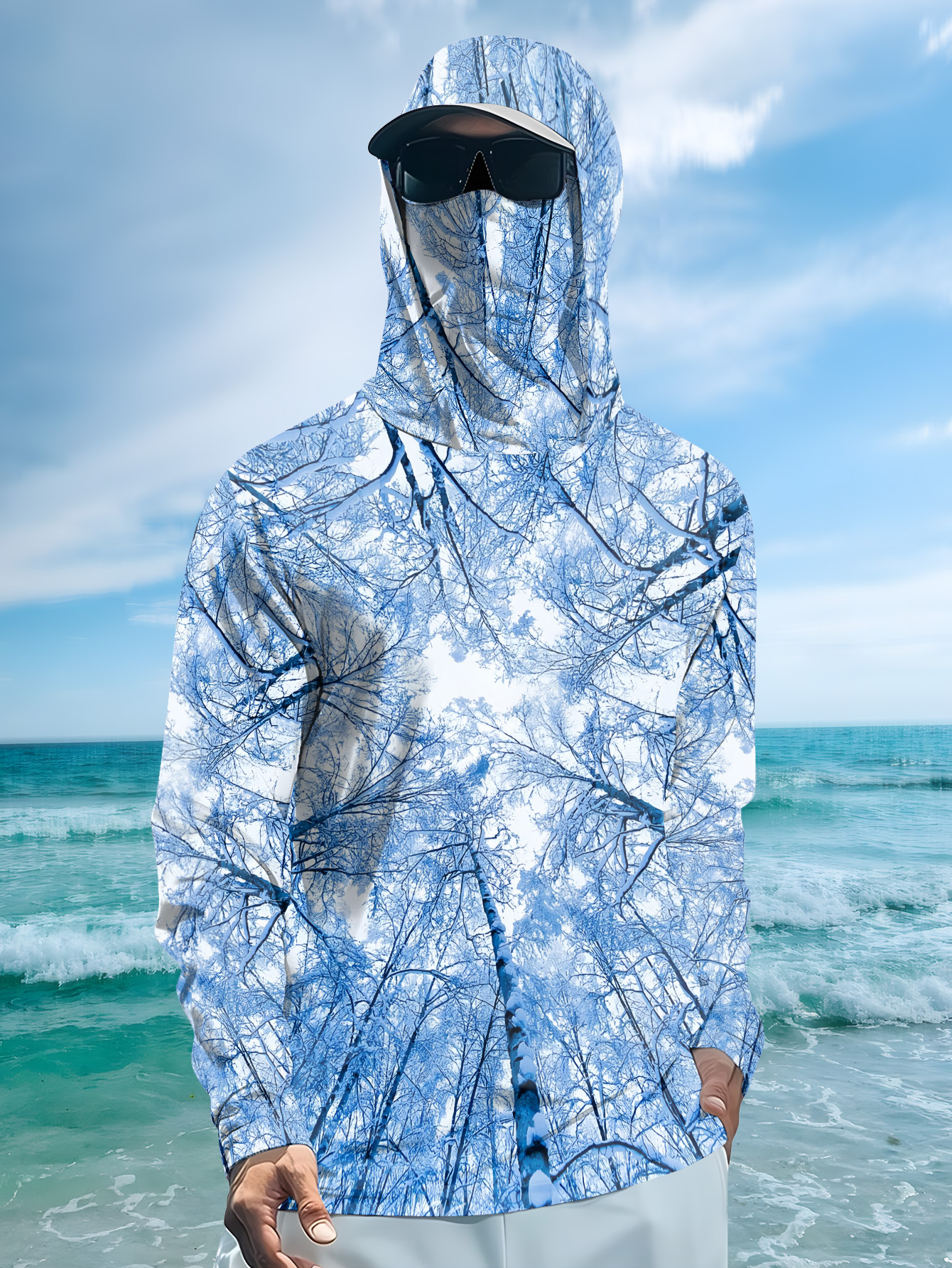 Fishing hooded sweatshirt men' - Hunting Fishing Outdoor のレビューと価格