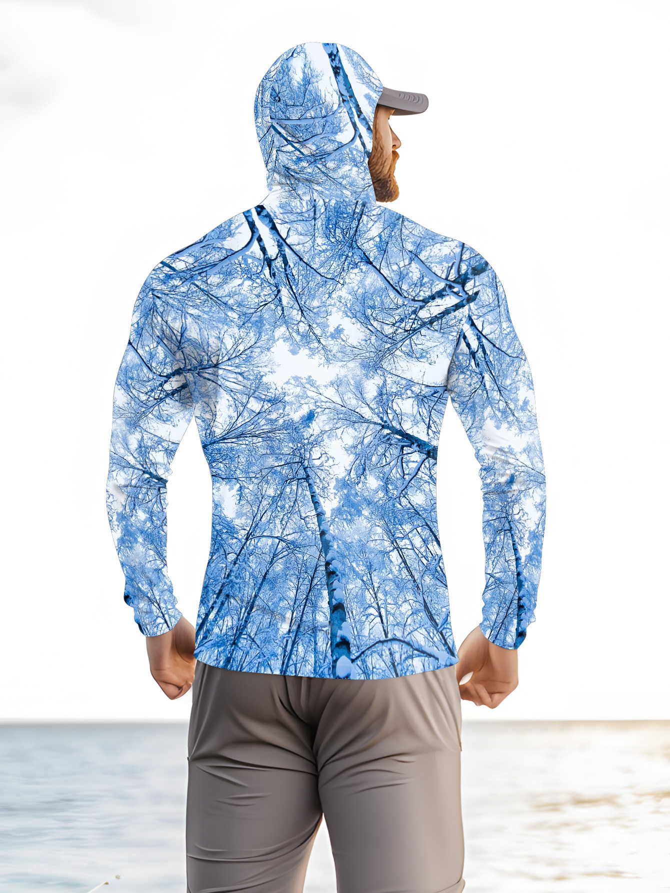 Fishing hooded sweatshirt men' - Hunting Fishing Outdoor のレビューと価格