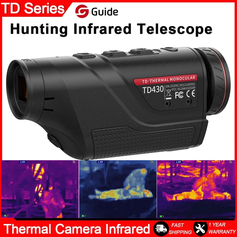 Guide TD211 TD411 Thermal Imag - Outdoor Hunting Camera Wifi のレビューと価格
