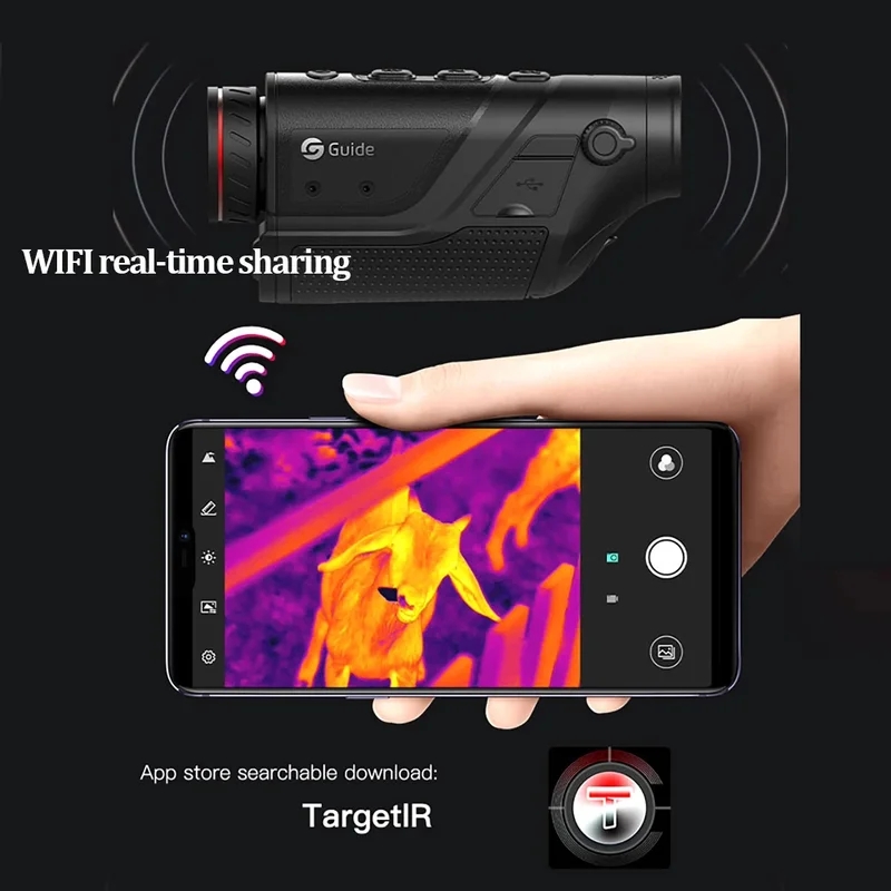 Guide TD211 TD411 Thermal Imag - Outdoor Hunting Camera Wifi のレビューと価格