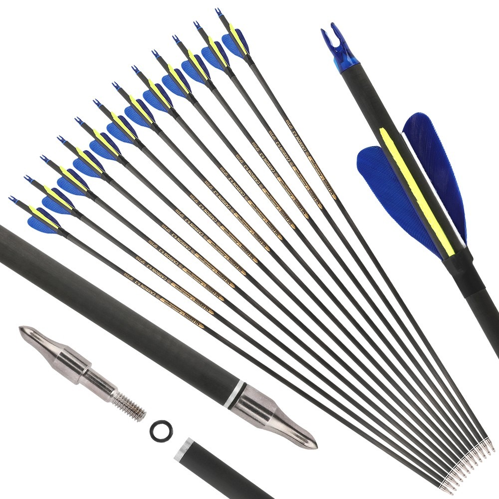 Carbon Arrows 32 Inch Spine 50 - Arrow Carbon Shaft のレビューと価格