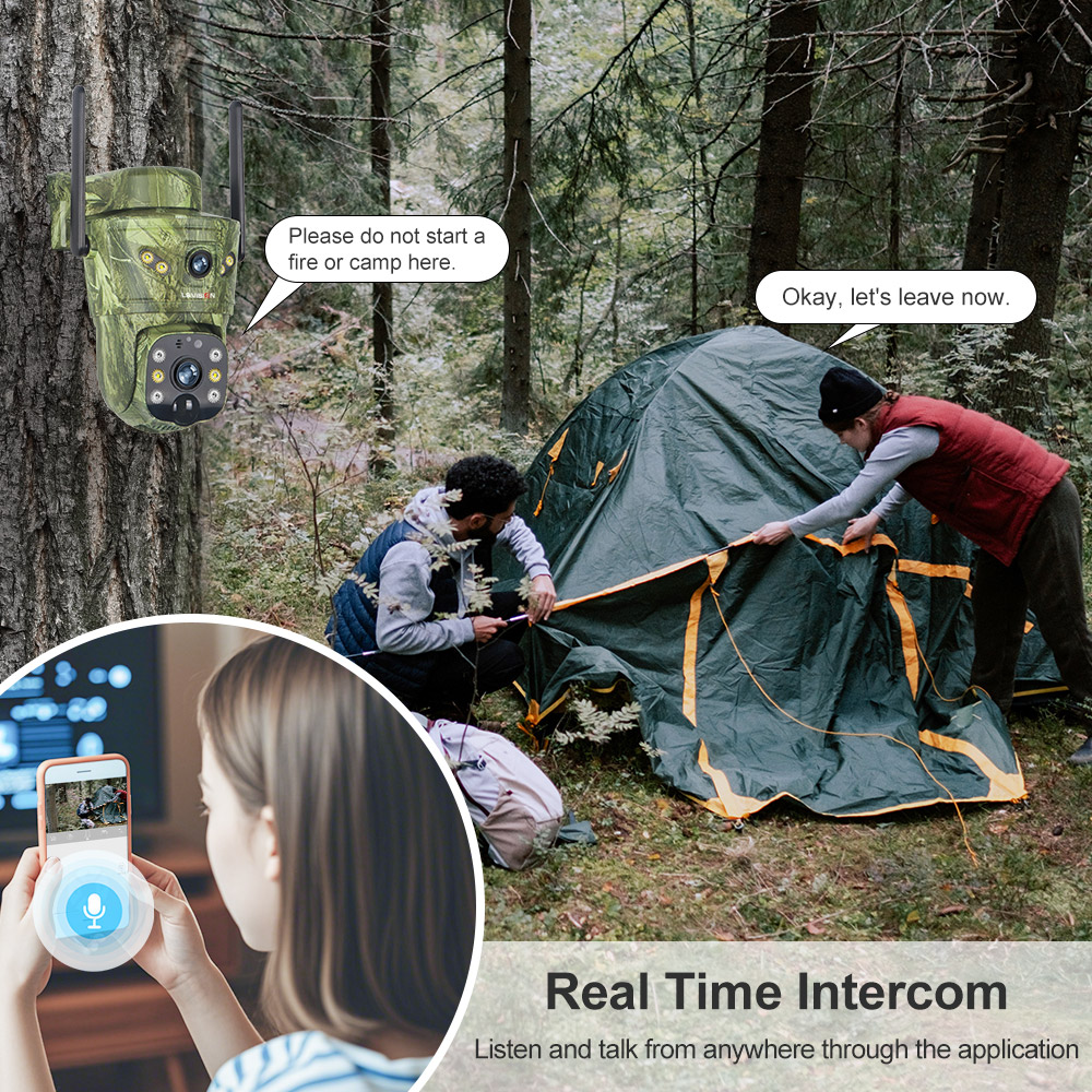 LS VISION 4K Dual Screen 4G So - Outdoor Hunting Camera Wifi のレビューと価格