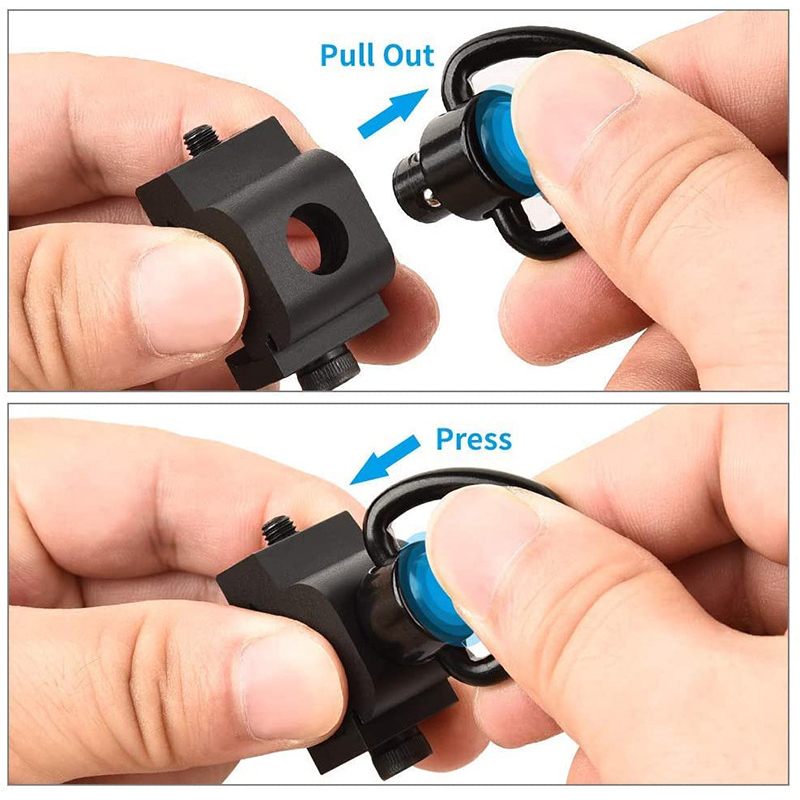 QD Quick Release Gun Sling Swi - Rifle Sling Swivel のレビューと価格