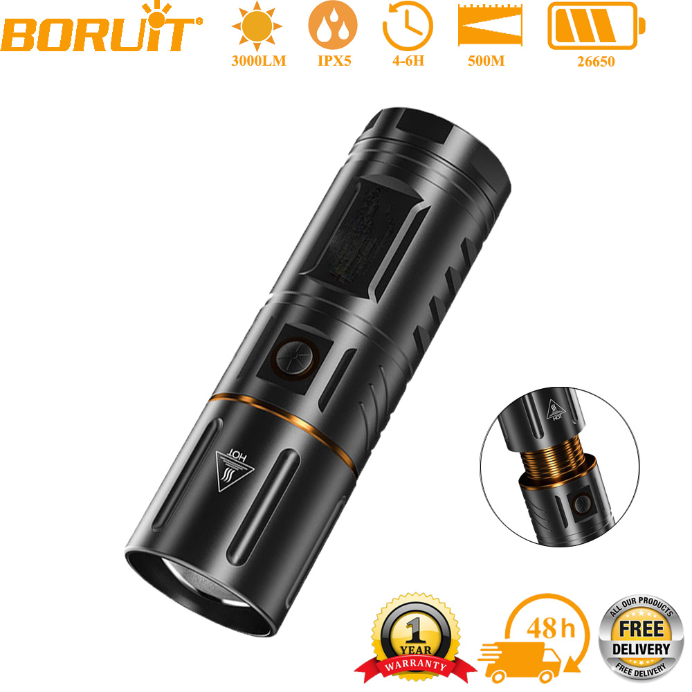 BORUiT Ultra Bright 3000LM LED - Hunting Fishing Outdoor のレビューと価格