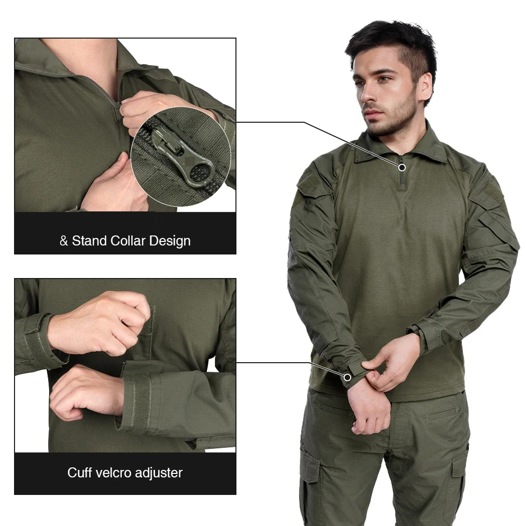 Tactical Shirts G3 Combat Shir - Outdoor Hunting T Shirts のレビューと価格
