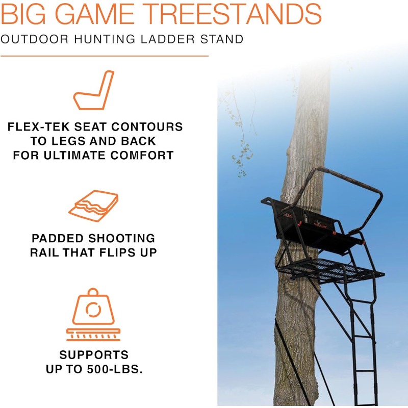 Big Game Striker XL Ladder Tre - Tree Stand Ladder のレビューと価格