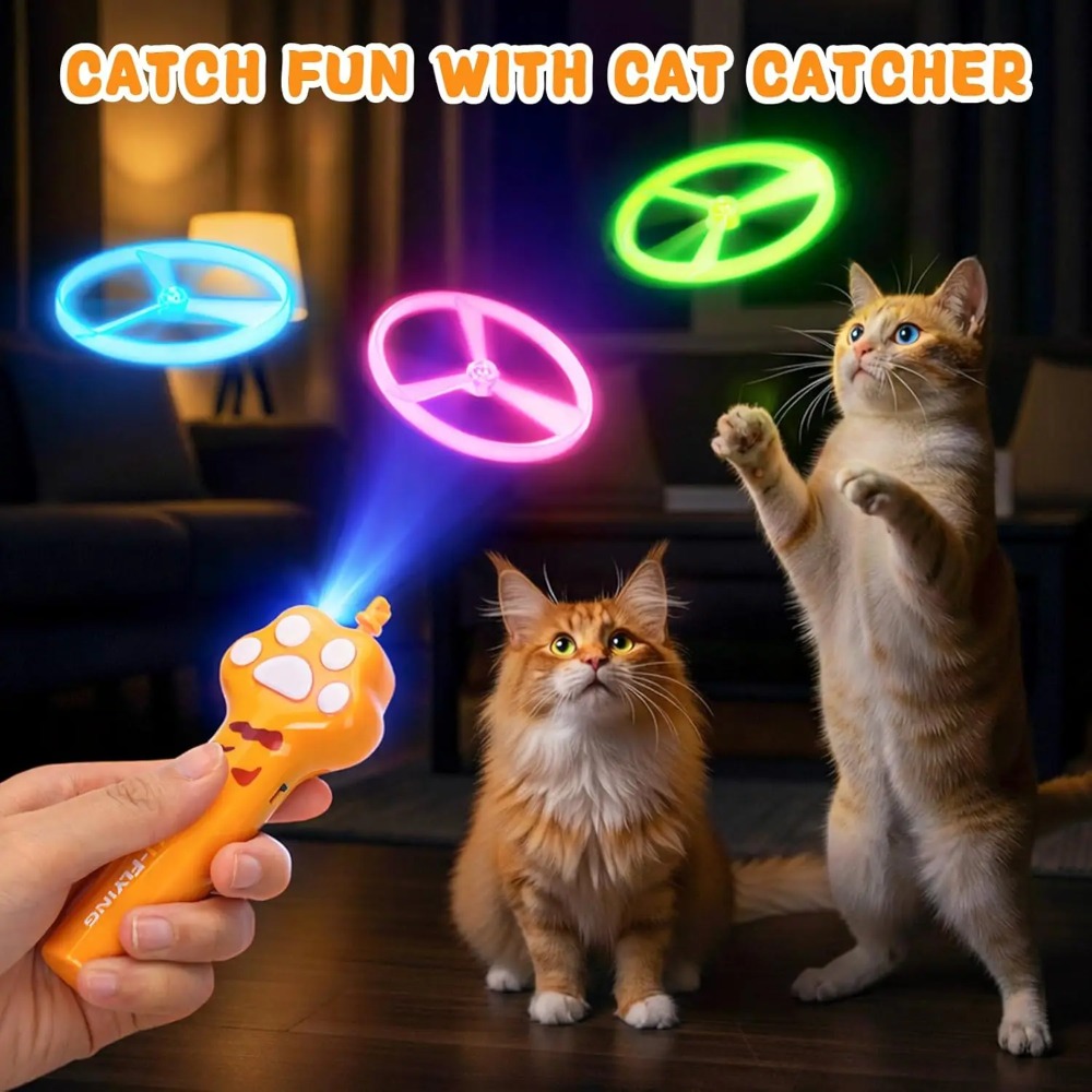 Cat Chase Fetch Toy Rechargeab - Outdoor Hunting Launcher のレビューと価格