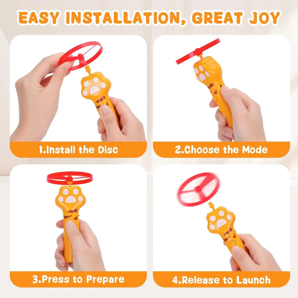 Cat Chase Fetch Toy Rechargeab - Outdoor Hunting Launcher のレビューと価格