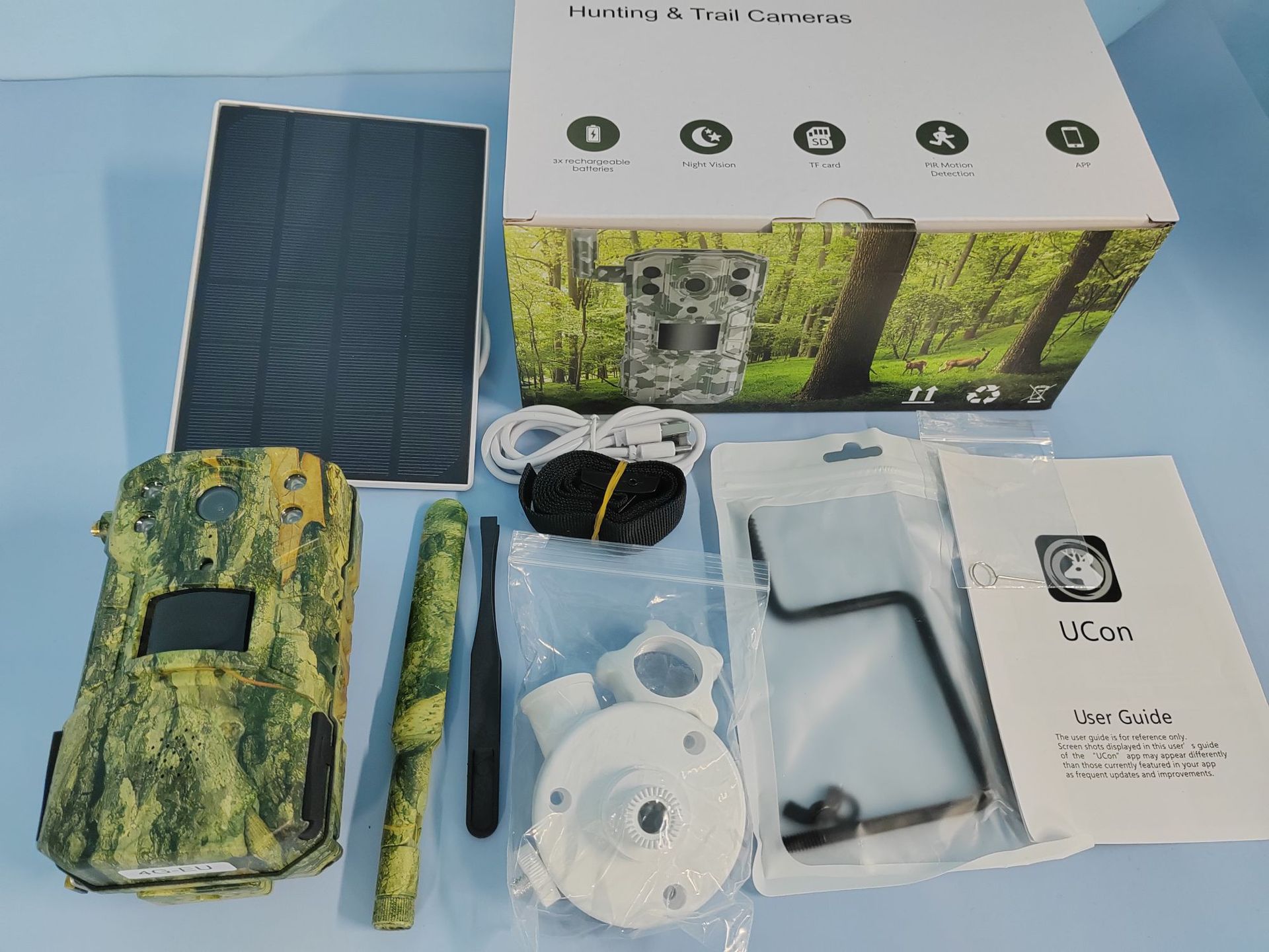 Solar Powered Hunting Trail Ca - Hunting Outdoors Card のレビューと価格